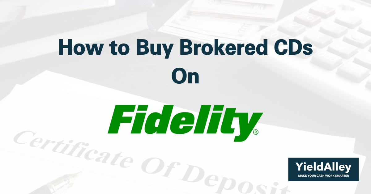 how to buy cds on fidelity