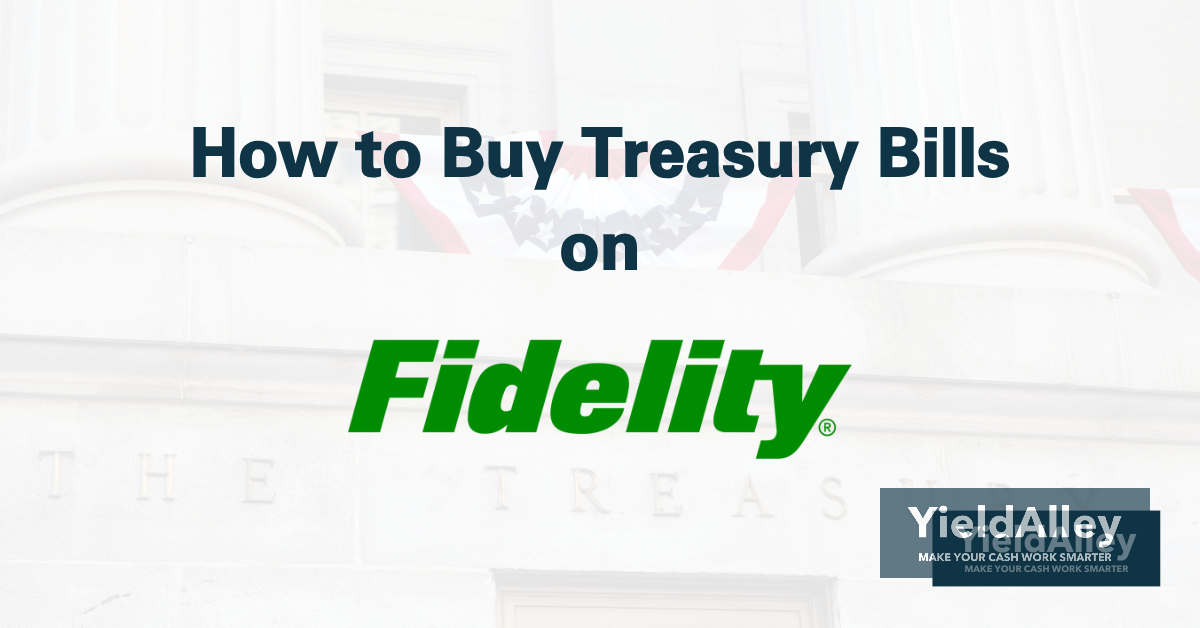 how to buy treasury bills on fidelity