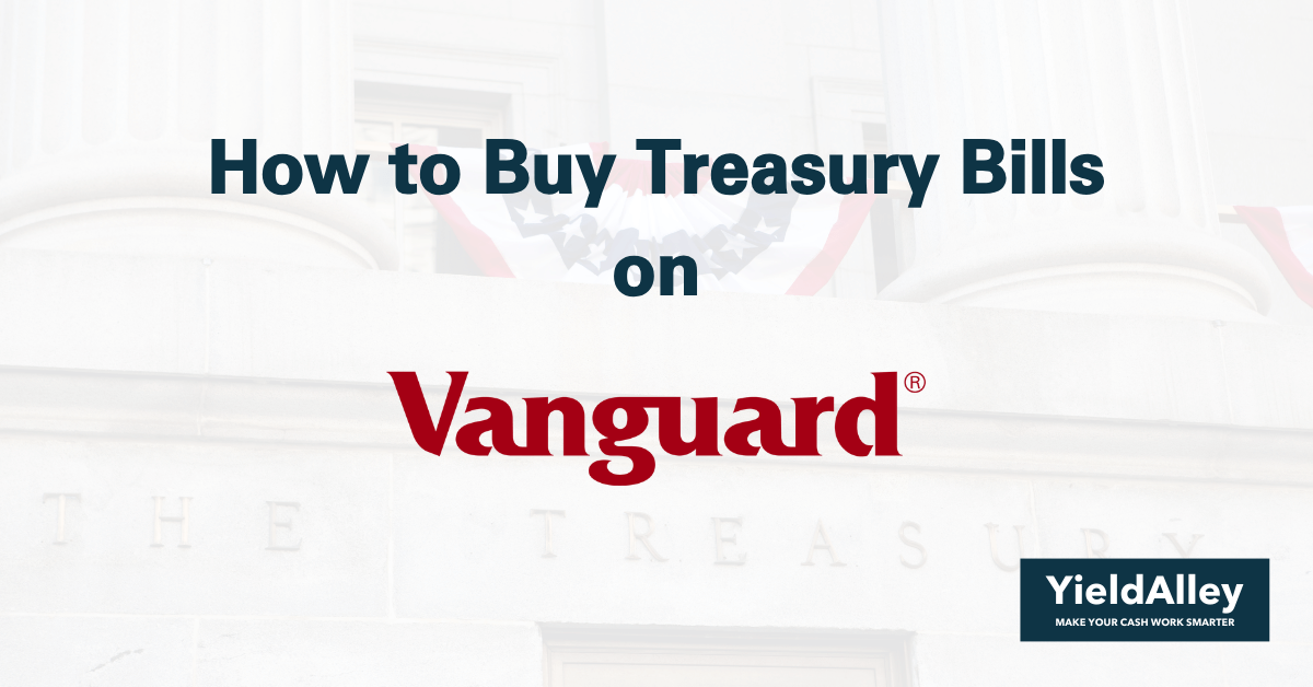 how to buy treasury bills on vanguard